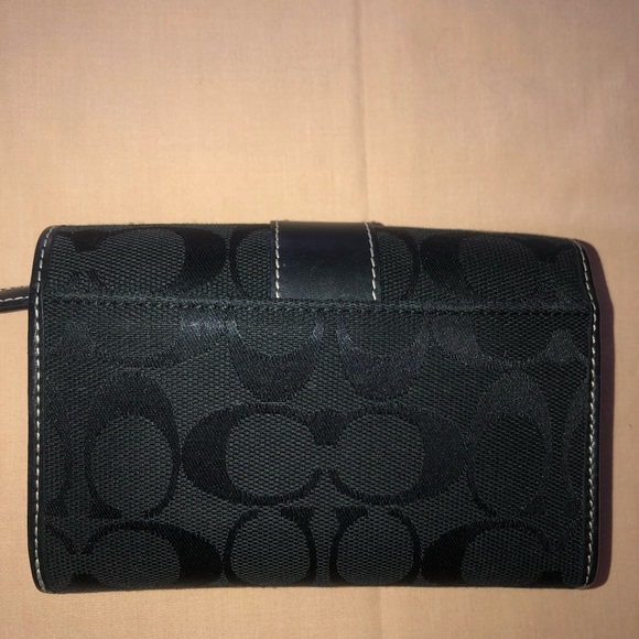 COACH Black Wallet - Picture 2 of 4